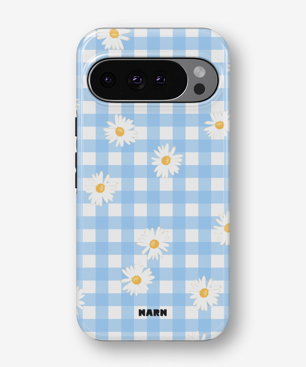 Google Pixel 10 Pro XL Tough Case – Blue Daisies - View 1