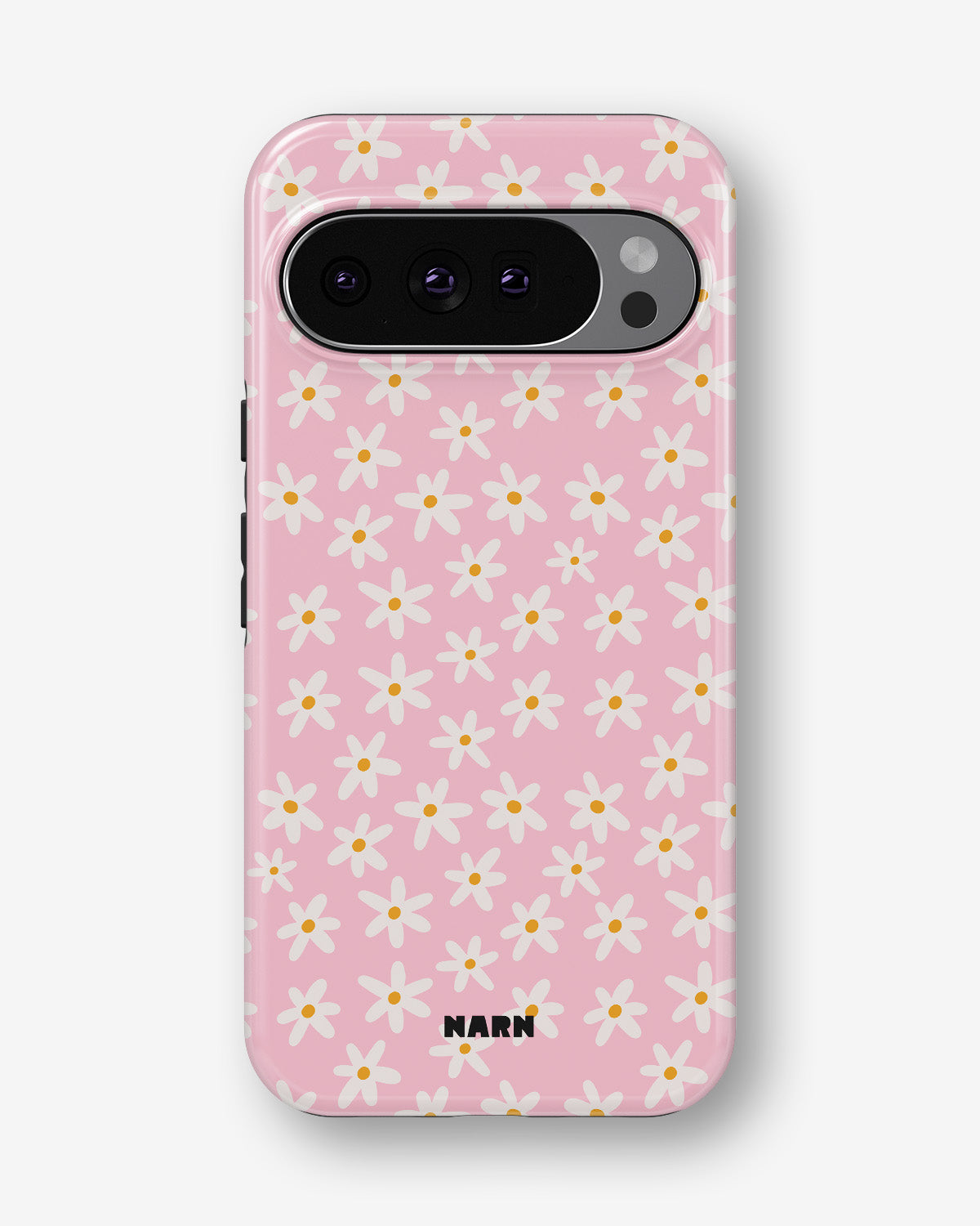 Google Pixel 10 Pro XL Tough Case – Pink Daisy - View 1
