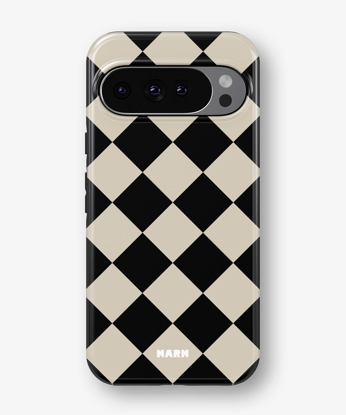 Google Pixel 10 Pro XL Tough Case – Checkmate - View 1