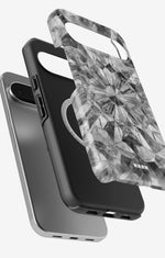 Google Pixel 10 Pro XL Tough Case – Grey Crystals - View 2