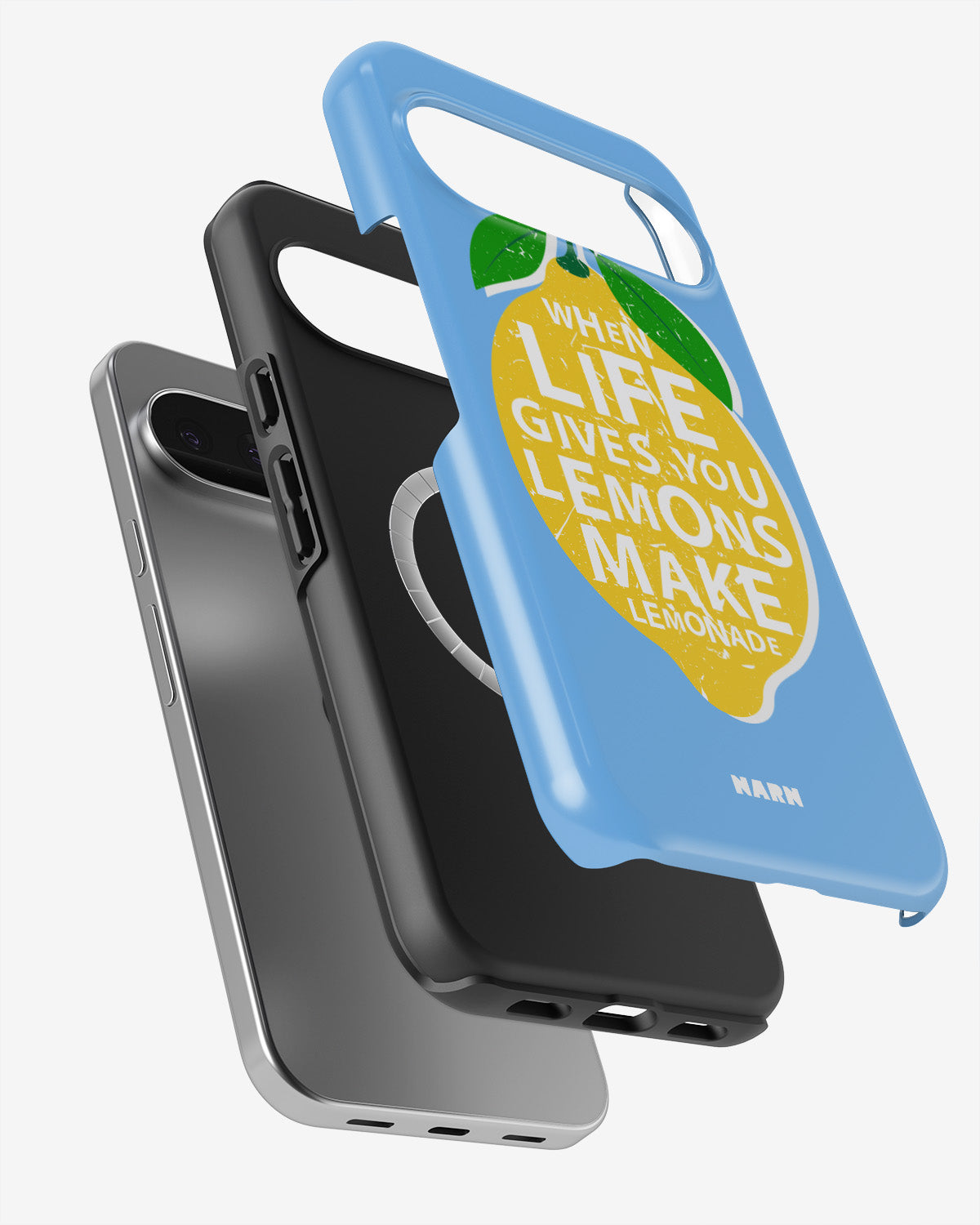 Google Pixel 10 Pro XL Tough Case – Lemon Quote - View 2