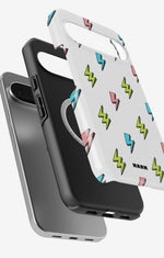 Google Pixel 10 Pro XL Tough Case – Lightning Bolts - View 2