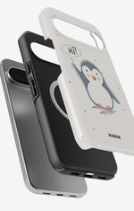Google Pixel 10 Pro XL Tough Case – Cute Penguin - View 2