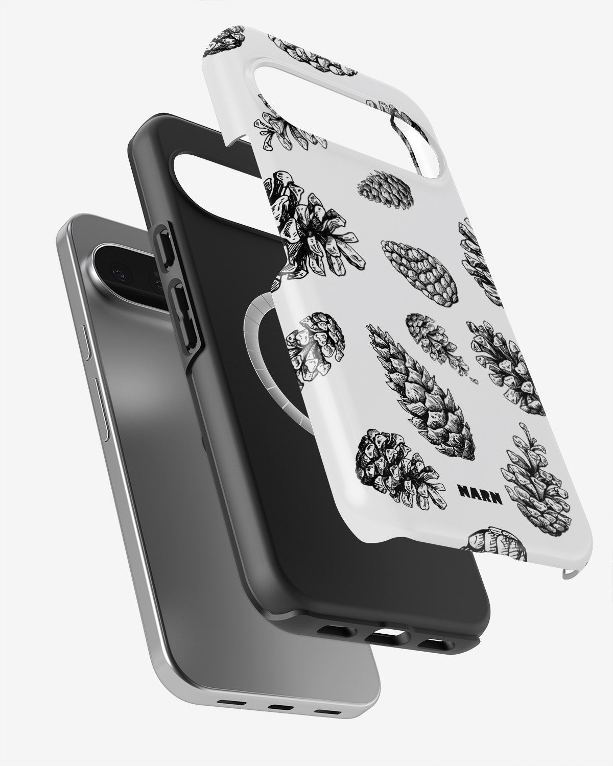 Google Pixel 10 Pro XL Tough Case – Pine Cones - View 2