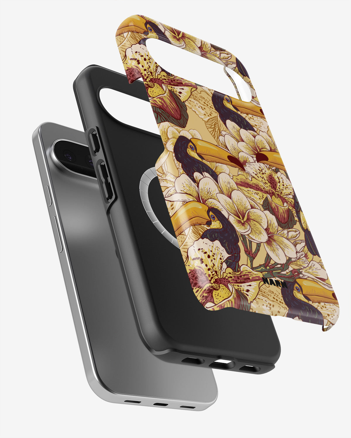 Google Pixel 10 Pro XL Tough Case – Toucans - View 2
