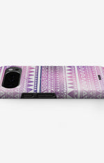 Google Pixel 10 Pro XL Tough Case – Purple Aztec - View 2