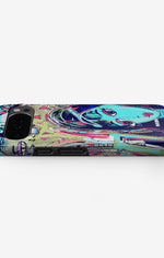 Google Pixel 10 Pro XL Tough Case – Abstract Cat - View 2