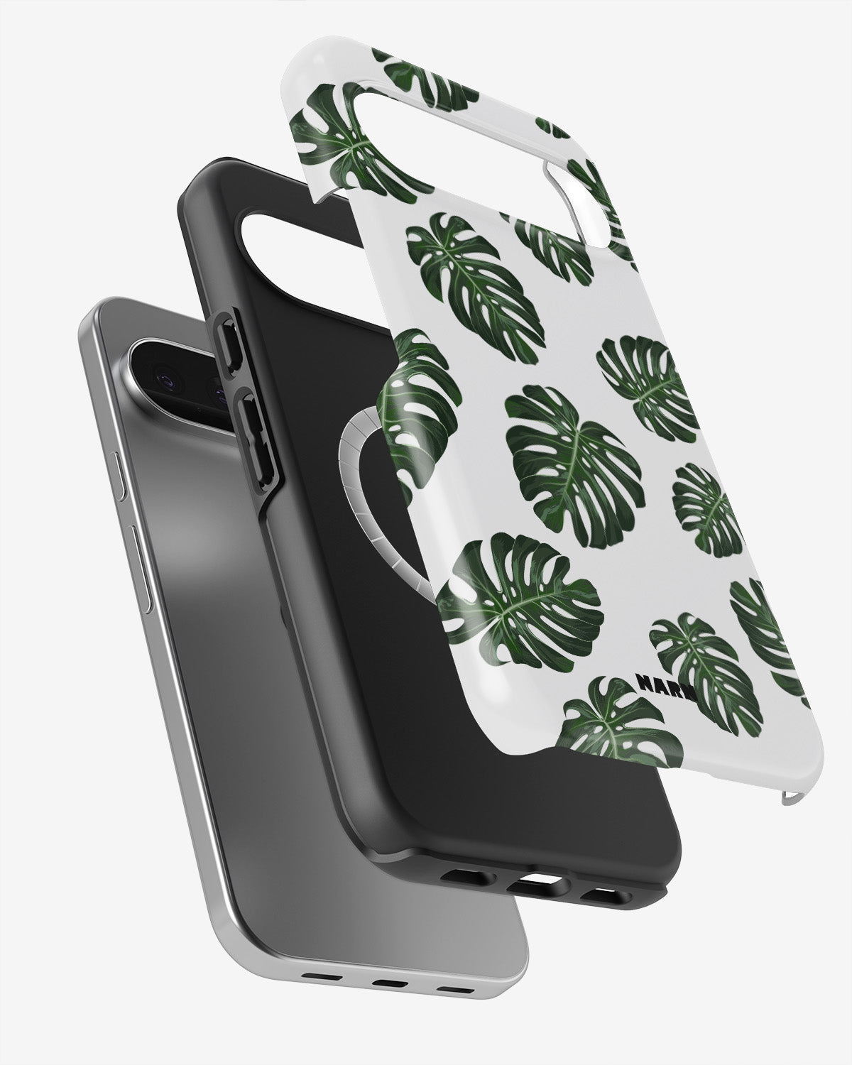 Google Pixel 10 Pro XL Tough Case – Monstera Pattern - View 2