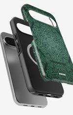 Google Pixel 10 Pro XL Tough Case – Retro Forest - View 2