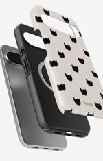 Google Pixel 10 Pro XL Tough Case – Kitty Dots - View 2