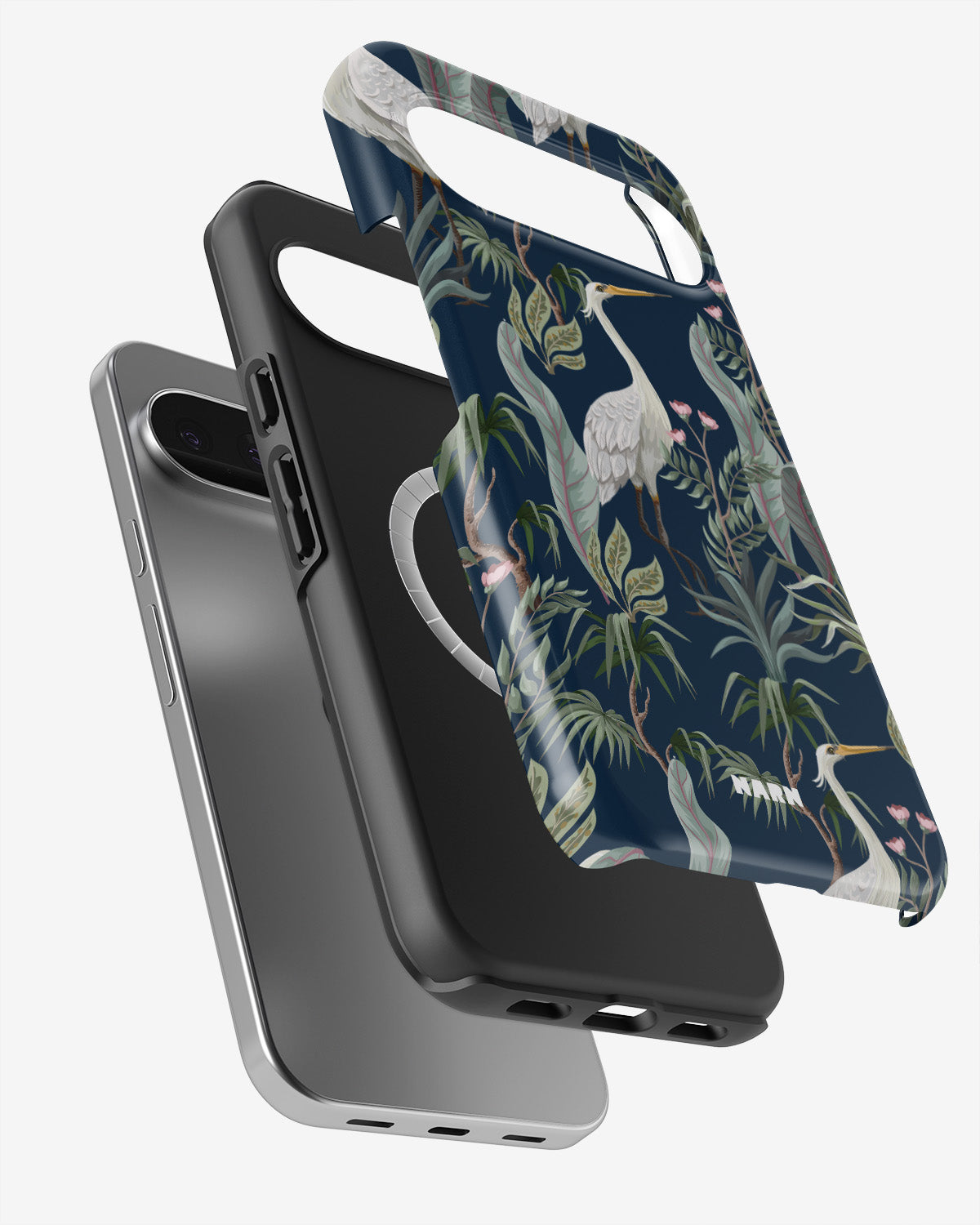 Google Pixel 10 Pro XL Tough Case – Royal Bird - View 2