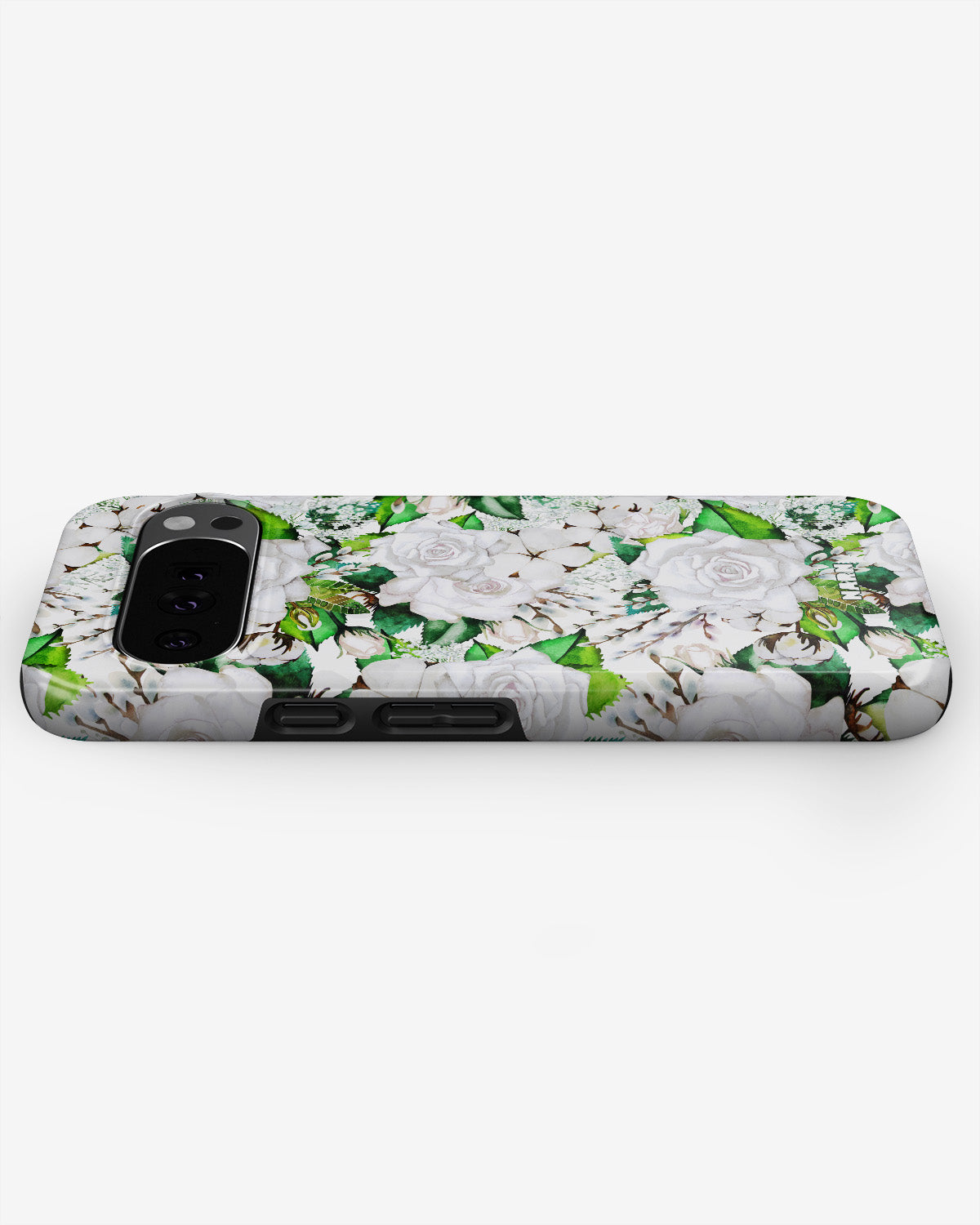 Google Pixel 10 Pro XL Tough Case – White Bloom - View 2