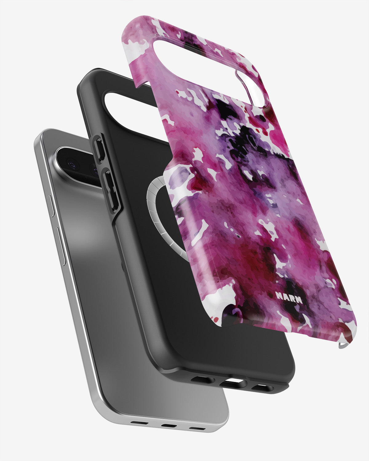 Google Pixel 10 Pro XL Tough Case – Floral Splash - View 2