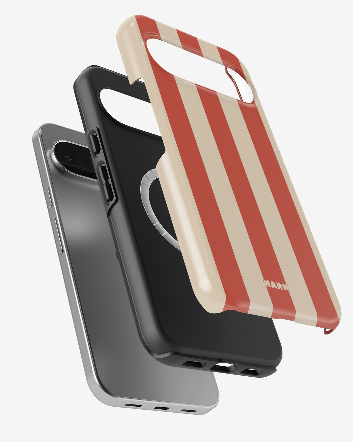 Google Pixel 10 Pro XL Tough Case – Sunset Stripes - View 2