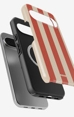 Google Pixel 10 Pro XL Tough Case – Sunset Stripes - View 2