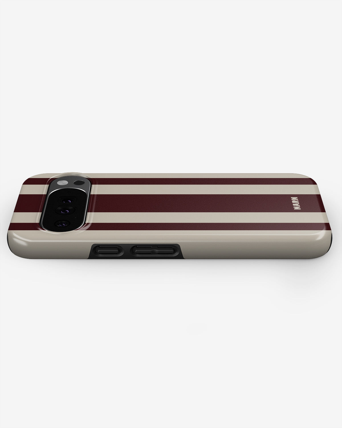 Google Pixel 10 Pro XL Tough Case – Bordeaux Stripe - View 2