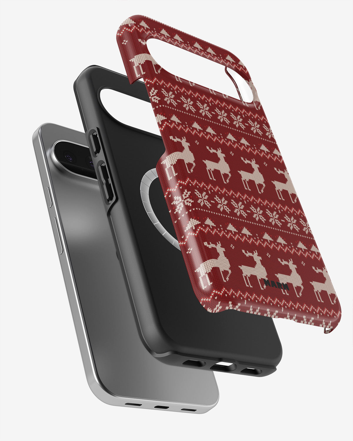 Google Pixel 10 Pro XL Tough Case – Reindeer Knit - View 2