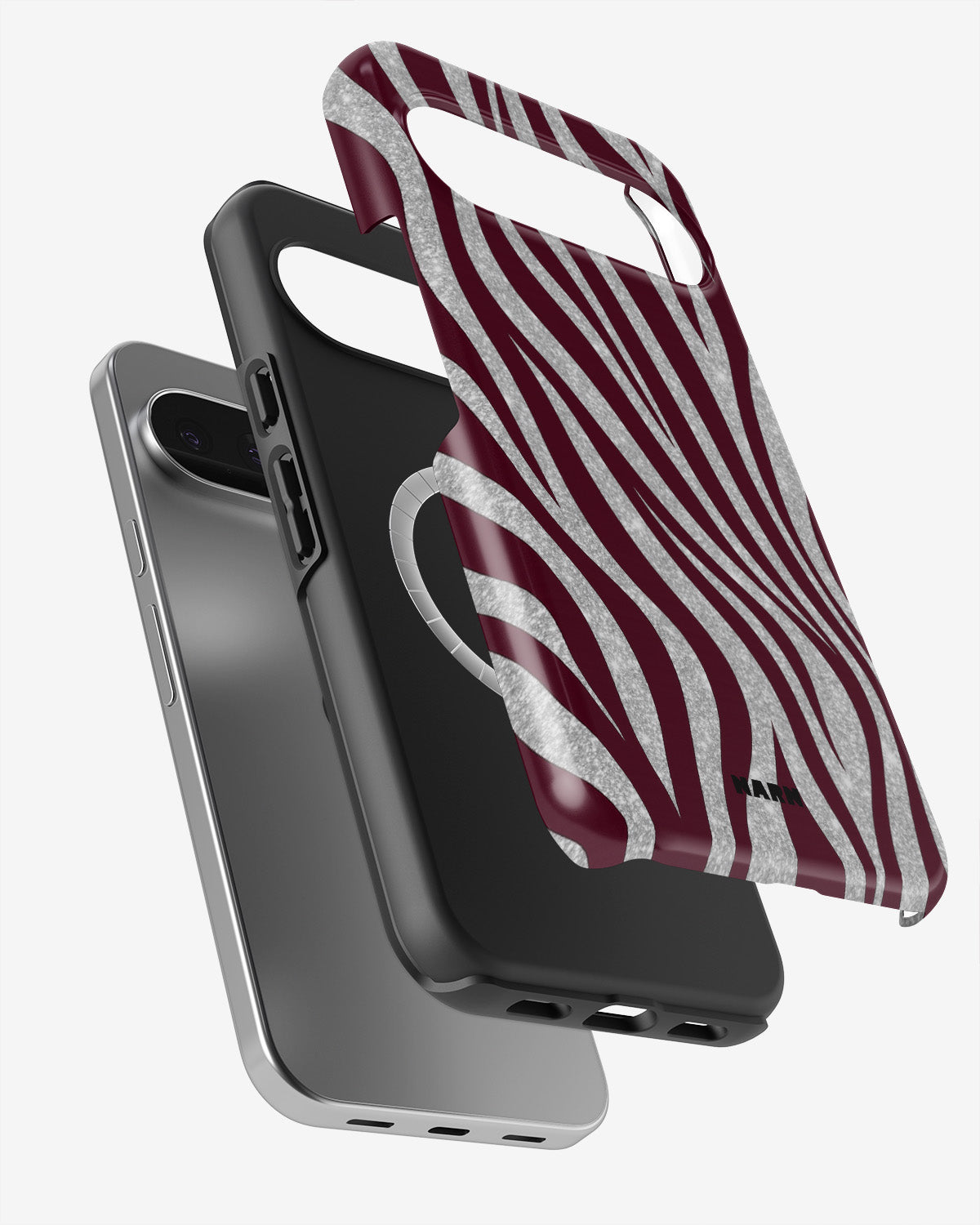 Google Pixel 10 Pro XL Tough Case – Velvet Zebra - View 2