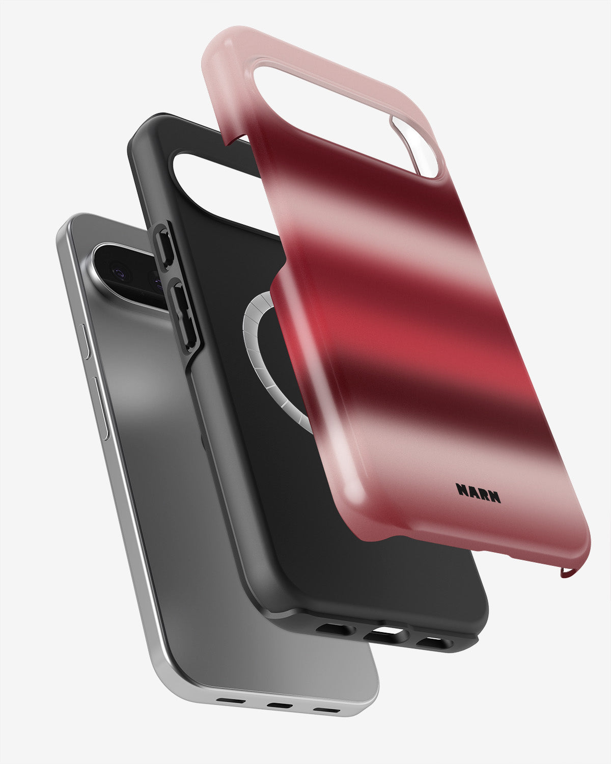 Google Pixel 10 Pro XL Tough Case – Cherry - View 2
