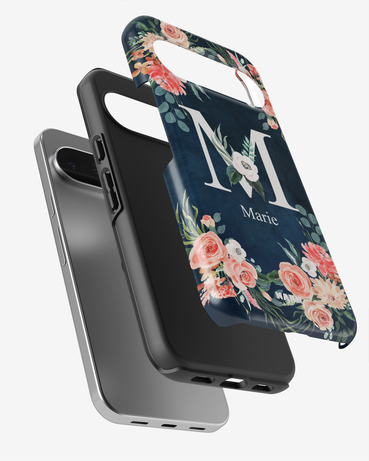 Google Pixel 10 Pro XL Tough Case – Custom - Floral - View 3