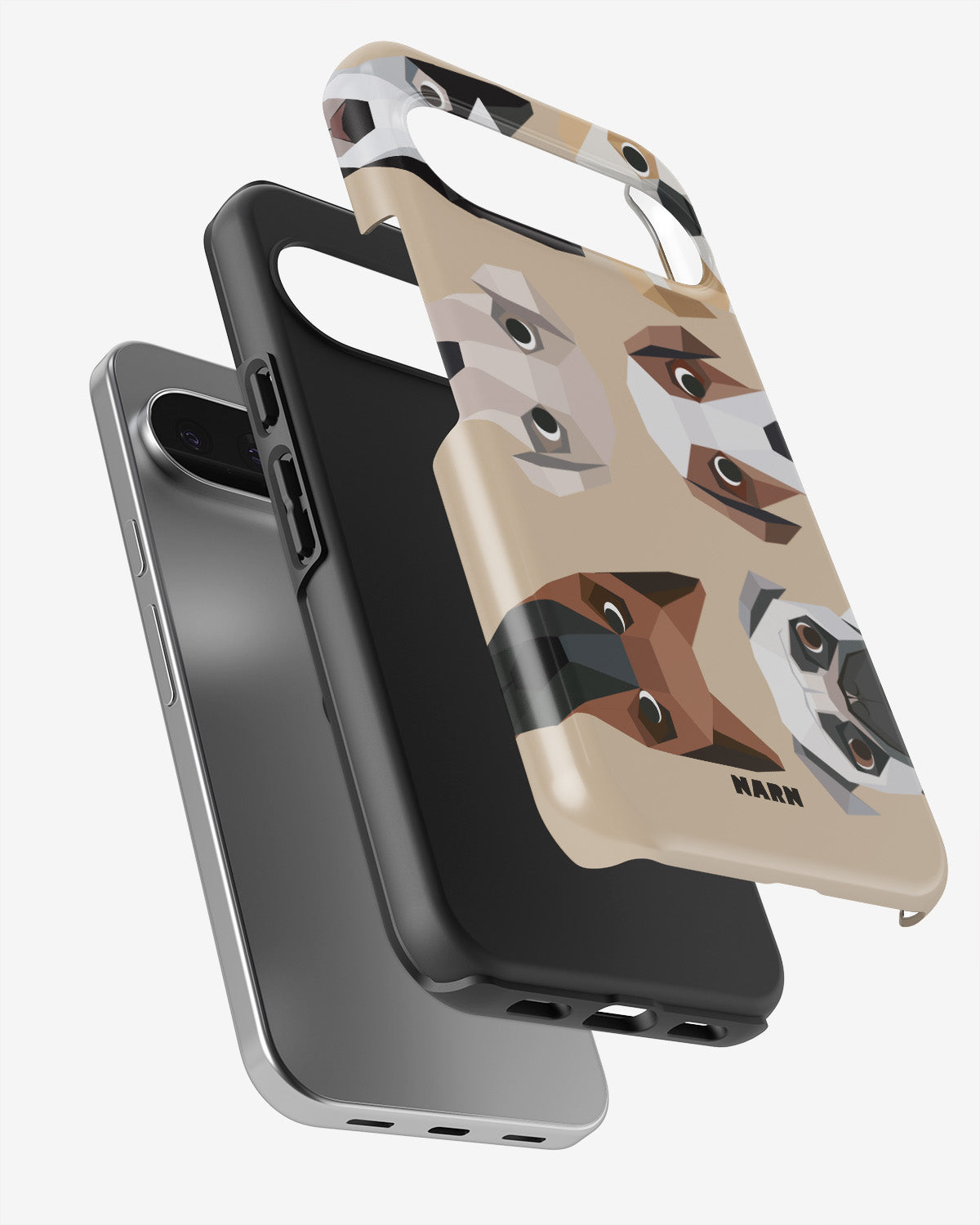 Google Pixel 10 Pro XL Tough Case – Cute Dogs - View 3