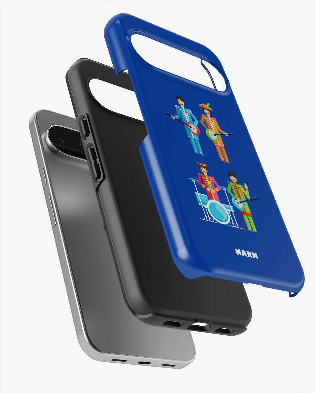 Google Pixel 10 Pro XL Tough Case – Beatles Blue - View 3