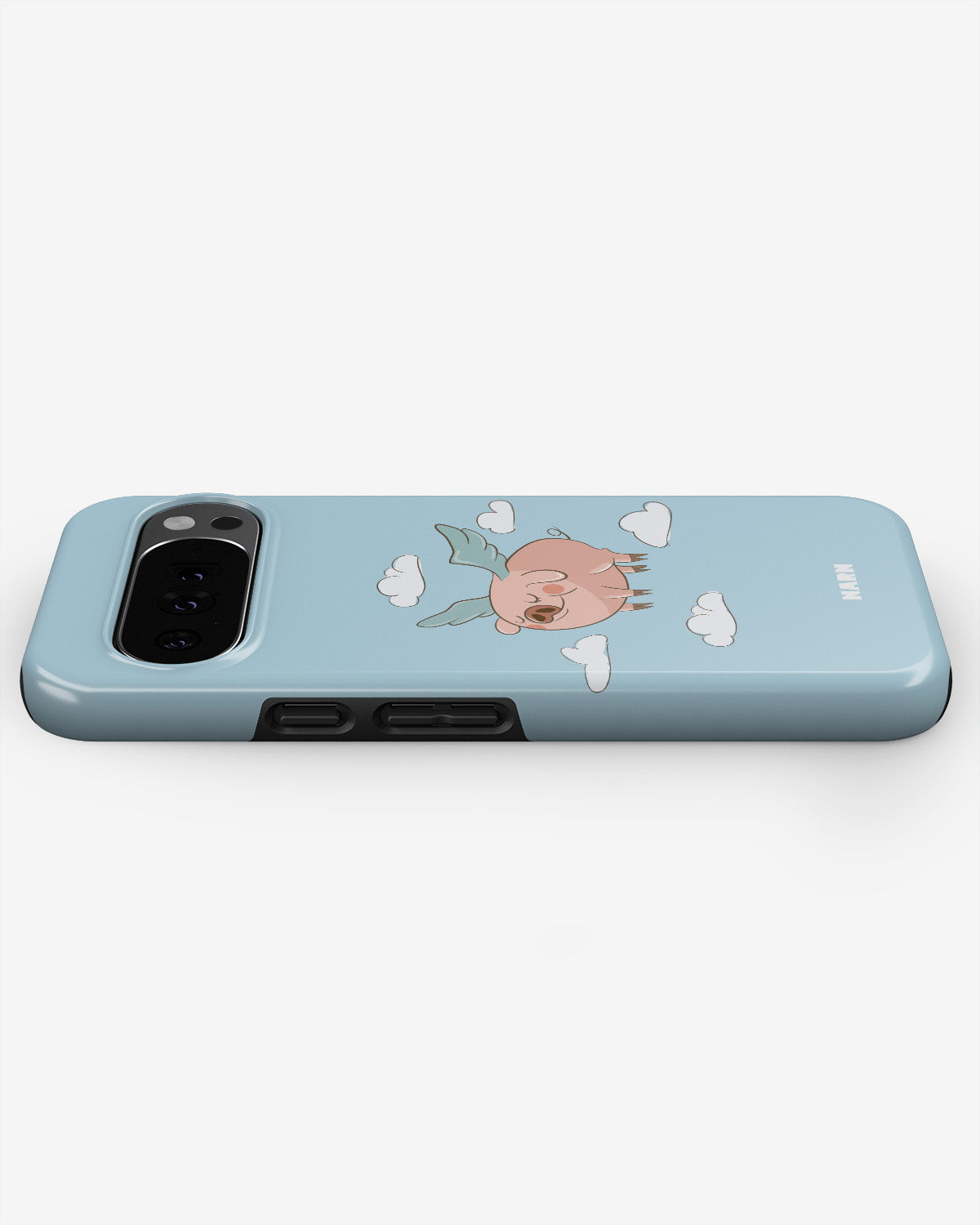 Google Pixel 10 Pro XL Tough Case – Dreamy Pig - View 3