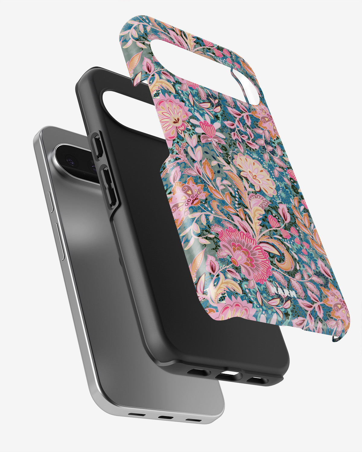 Google Pixel 10 Pro XL Tough Case – Fantasy Flowers - View 3