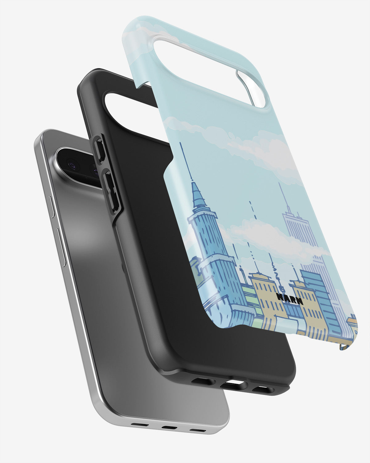 Google Pixel 10 Pro XL Tough Case – Skyline - View 3