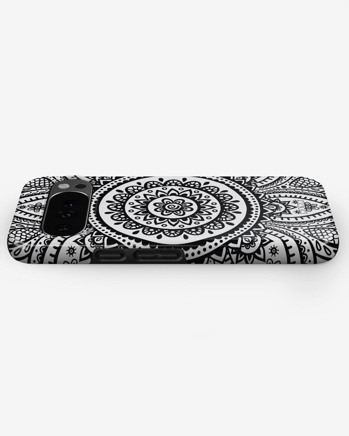 Google Pixel 10 Pro XL Tough Case – Henna Mandala - View 3