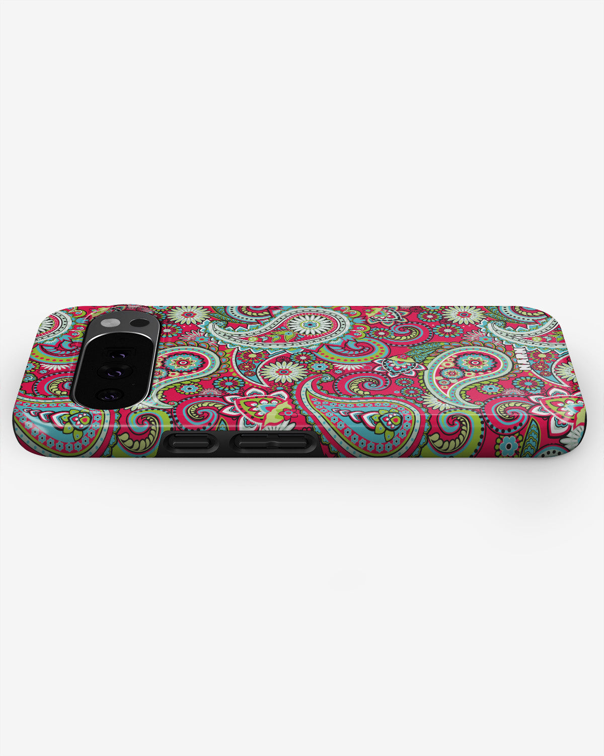 Google Pixel 10 Pro XL Tough Case – Paisley Paradise - View 3