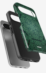 Google Pixel 10 Pro XL Tough Case – Retro Forest - View 3