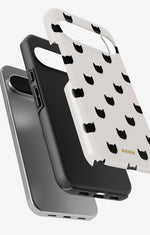 Google Pixel 10 Pro XL Tough Case – Kitty Dots - View 3