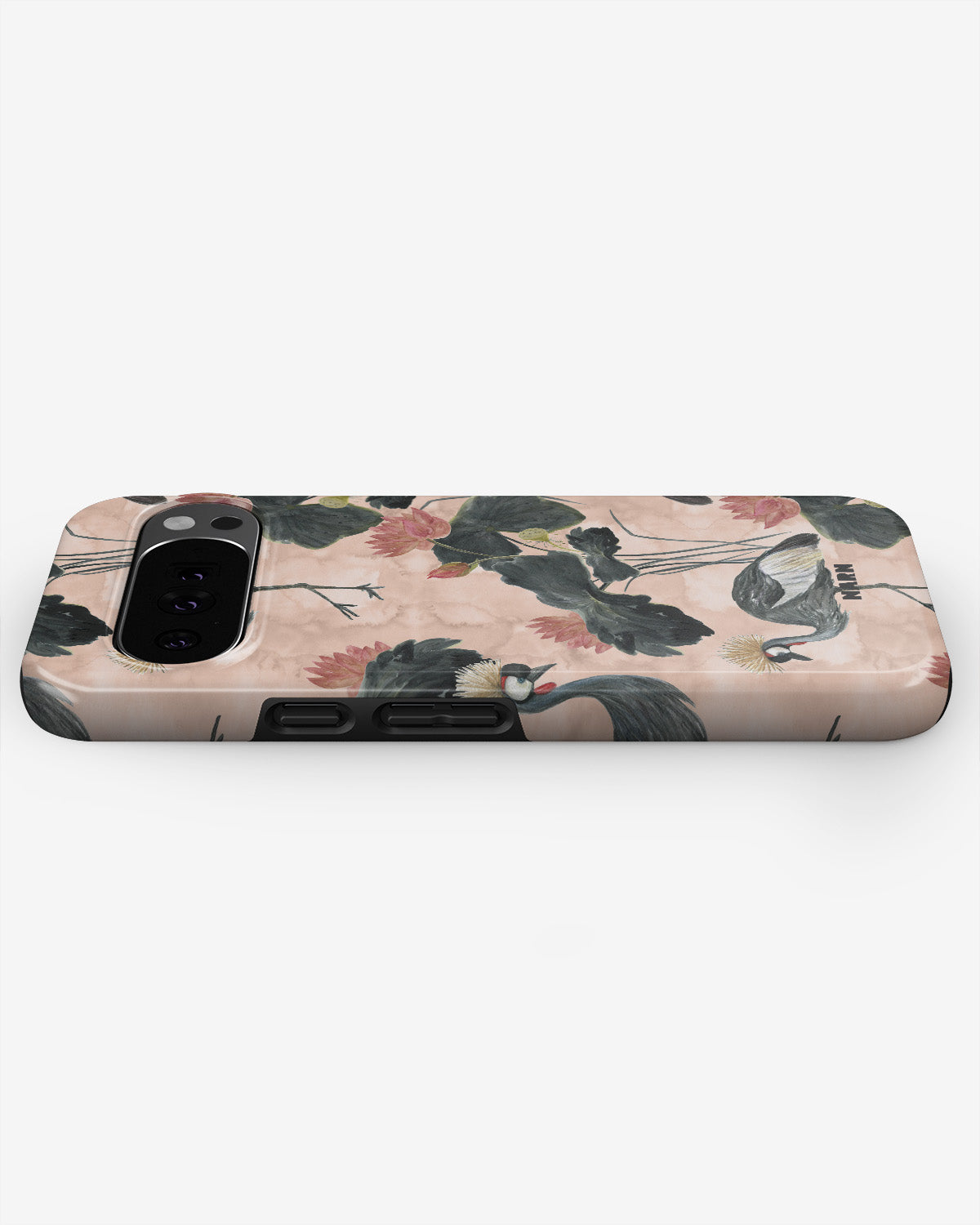 Google Pixel 10 Pro XL Tough Case – Crowned Bird - View 3