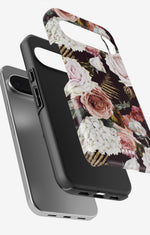 Google Pixel 10 Pro XL Tough Case – Midnight Roses - View 3