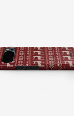 Google Pixel 10 Pro XL Tough Case – Reindeer Knit - View 3