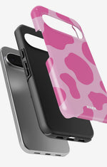 Google Pixel 10 Pro XL Tough Case – Pink Moo - View 3