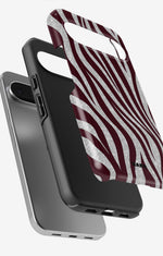 Google Pixel 10 Pro XL Tough Case – Velvet Zebra - View 3