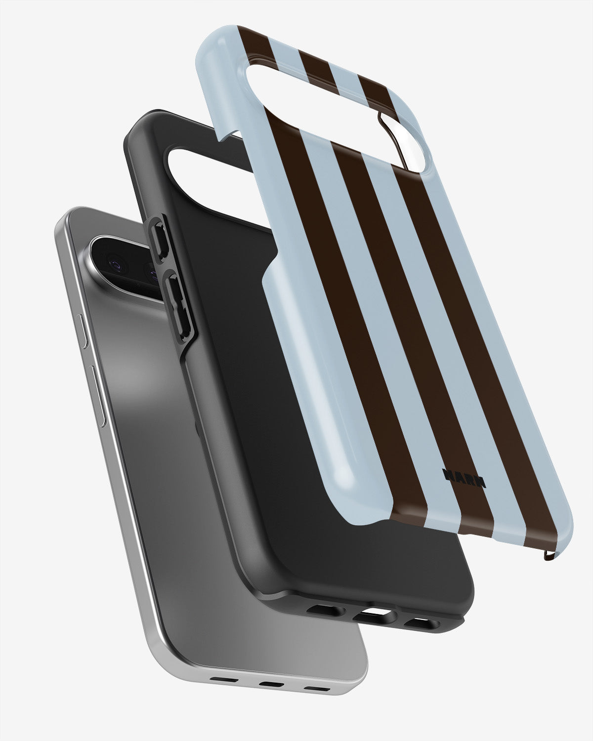 Google Pixel 10 Pro XL Tough Case – Bistro Stripes - View 3