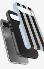 Google Pixel 10 Pro XL Tough Case – Bistro Stripes - View 3
