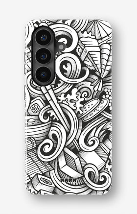 Samsung Galaxy S26 Tough Case – Japanese Pattern - View 1