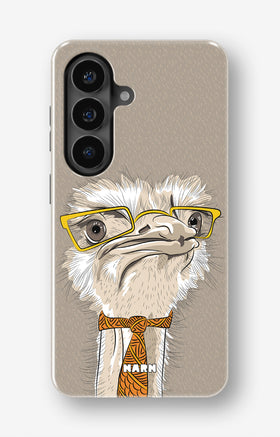 Samsung Galaxy S26 Tough Case – Hipster Ostrich - View 1