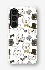 Samsung Galaxy S26 Tough Case – Cartoon Cats - View 1