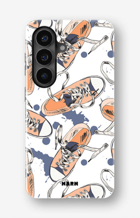Samsung Galaxy S26 Tough Case – Apricot Sneakers - View 1