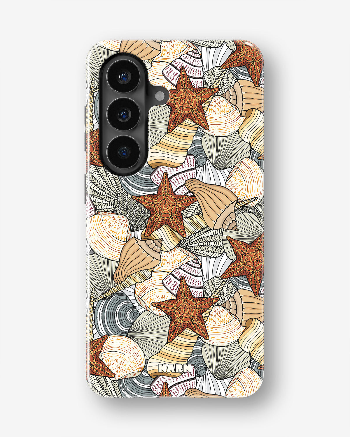 Samsung Galaxy S26 Tough Case – Sea Shells - View 1