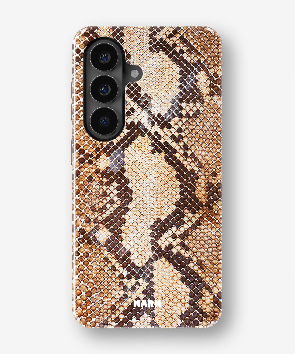 Samsung Galaxy S26 Tough Case – Brown Snakeskin - View 1