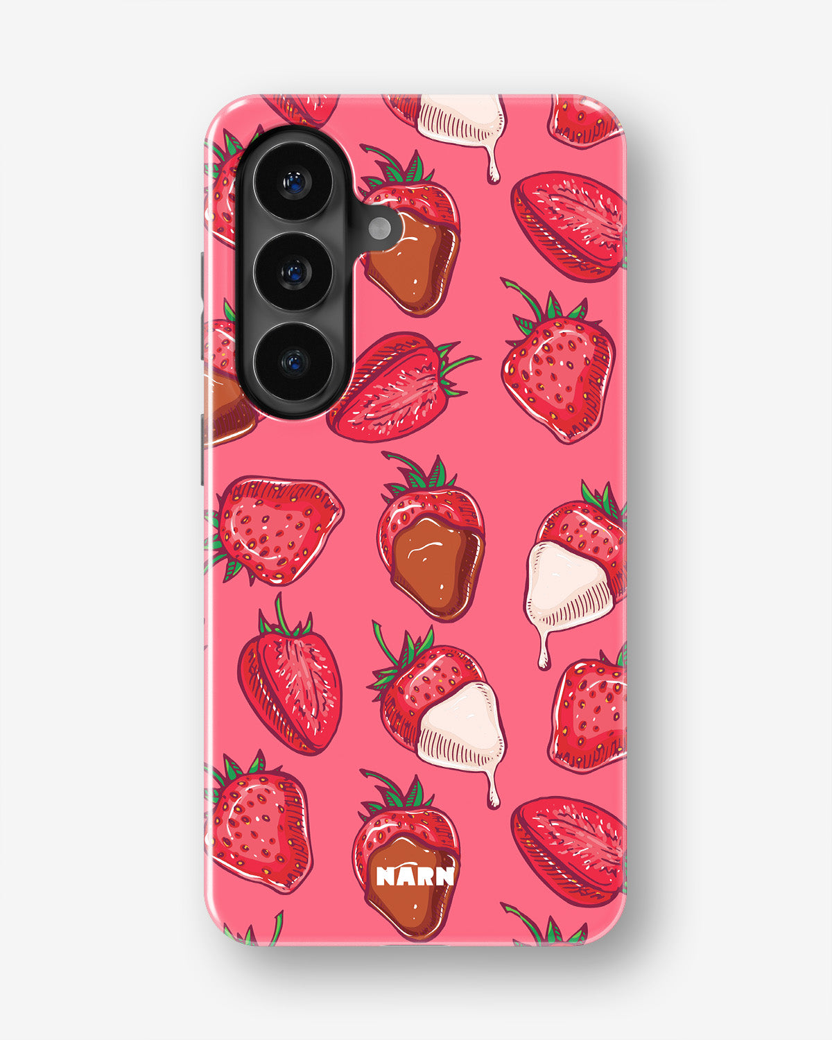 Samsung Galaxy S26 Tough Case – Strawberry Chocolate - View 1