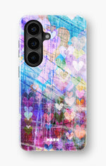 Samsung Galaxy S26 Tough Case – Purple Hearts - View 1