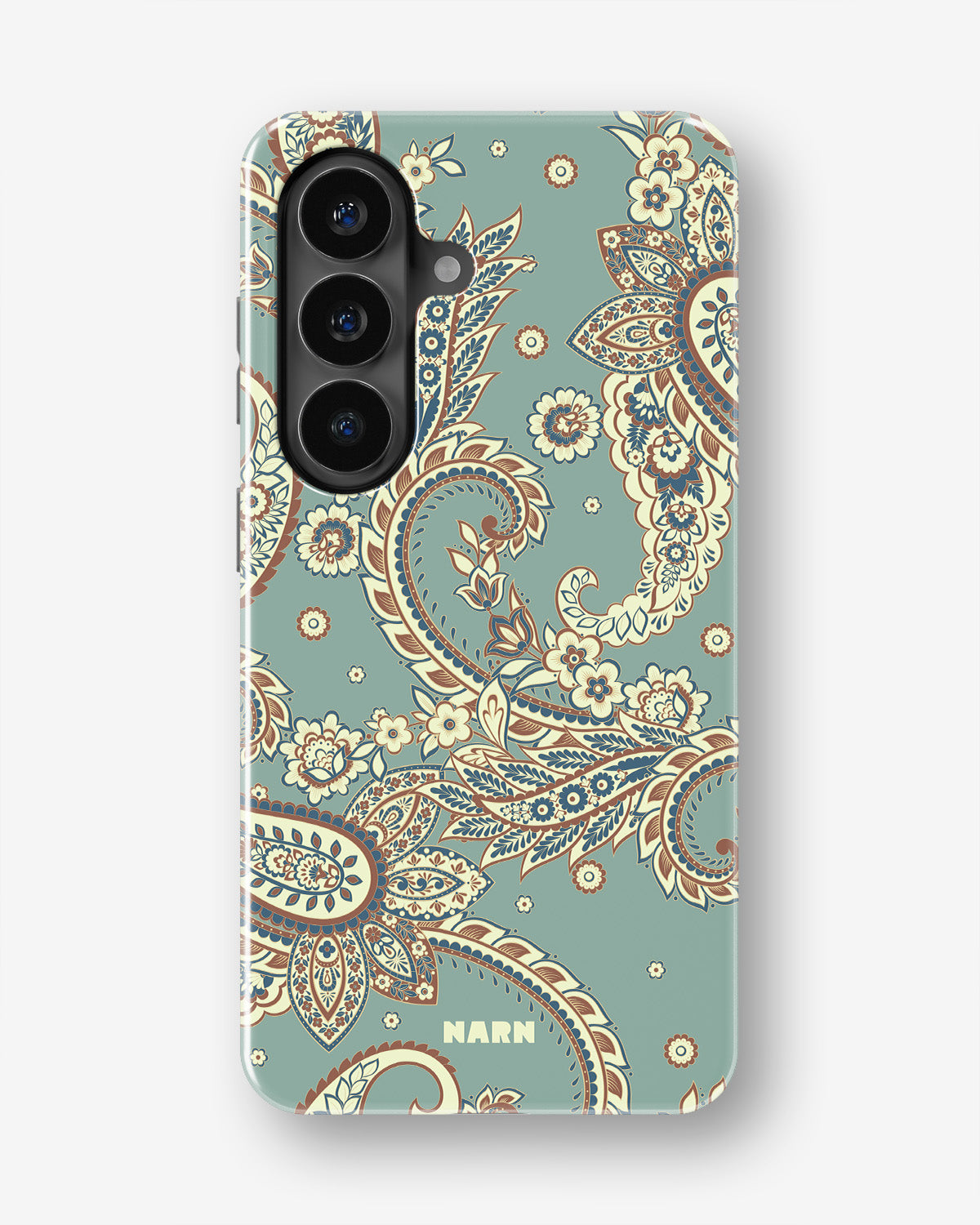 Samsung Galaxy S26 Tough Case – Paisley Green - View 1