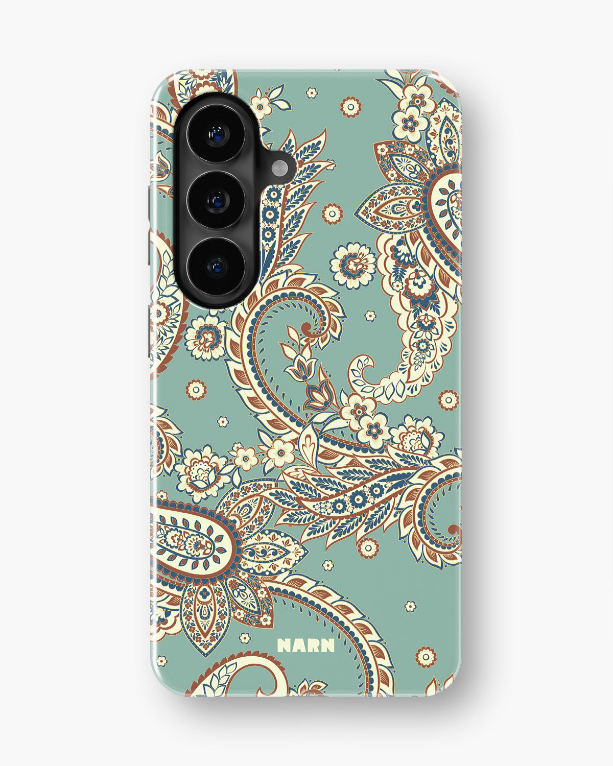 Samsung Galaxy S26 Tough Case – Paisley Green - View 1